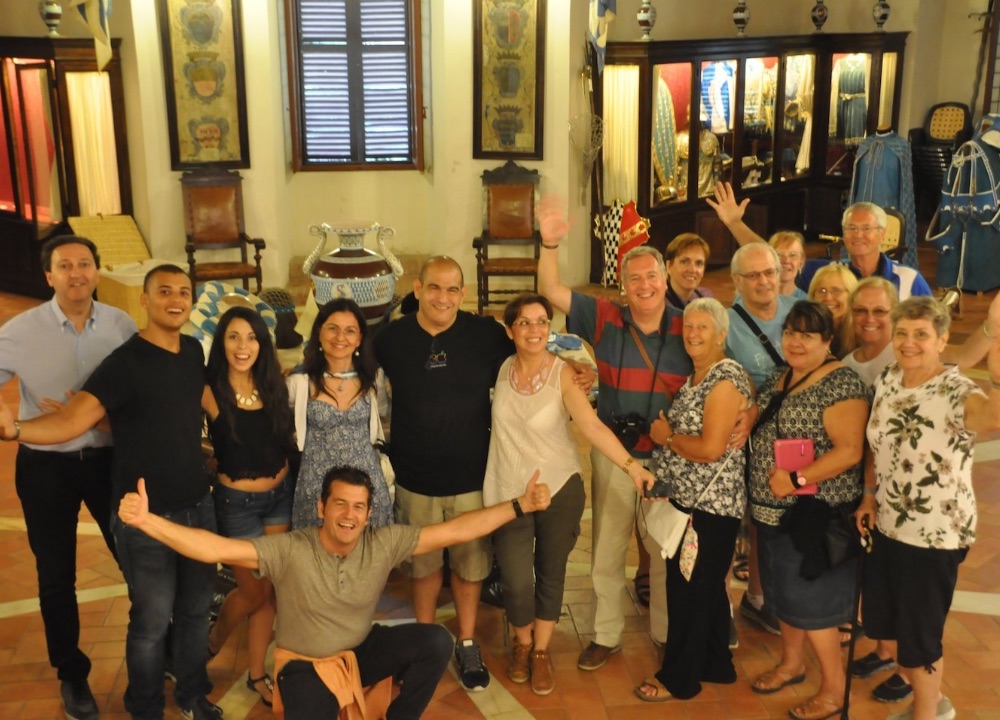 It is not easy to be let into the palio Museums