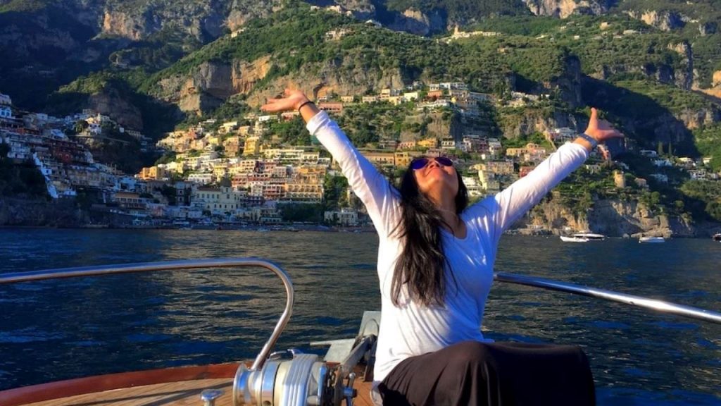 Our Amalfi Coast Vacation features a private boat trip to Positano