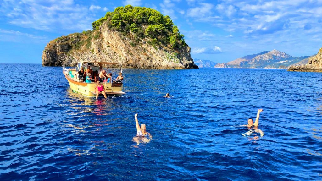 Our Amalfi Coast Vacation features a private boat trip to Capri for the day