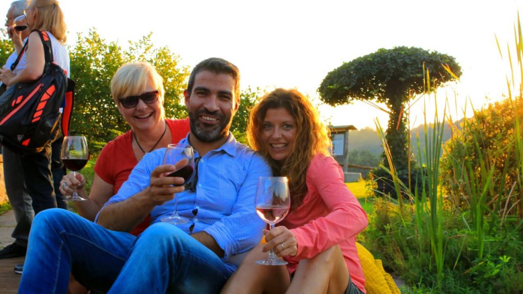 Tips for new travelers. Drink wine and relax