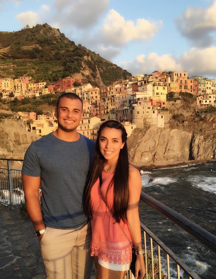 Sam and Alyssa at Cinque Terre