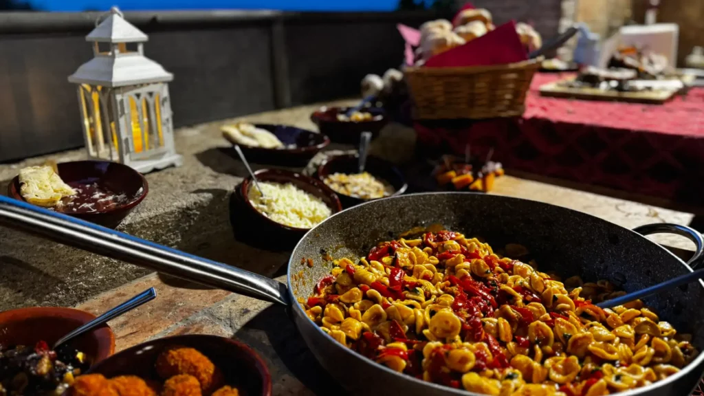 Thursday night dinner at Villa Eddarella