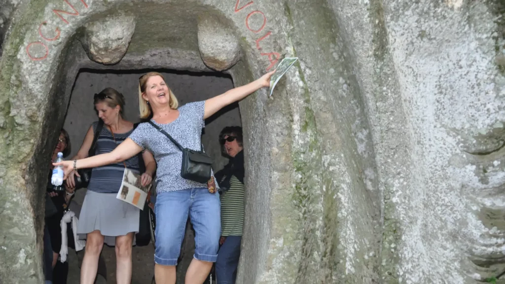CDV small group in Bomarzo