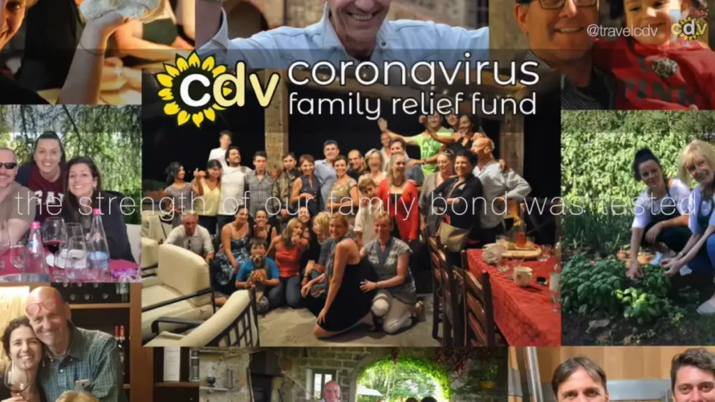 Collage of our team and guests after Covid