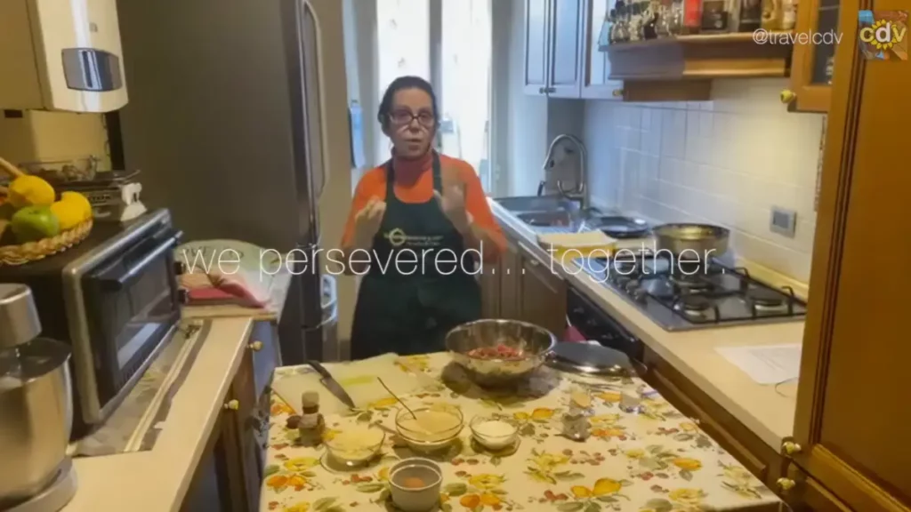 Online cooking class to stay copnnected during lockdowns