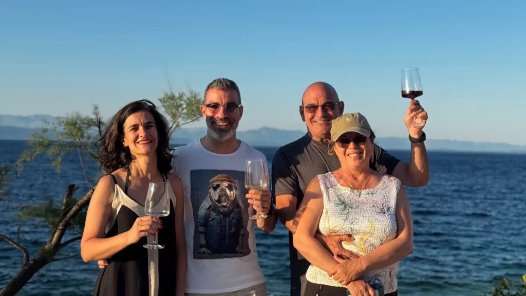 Michael, Paola, Daniele and Marta - owners of CDV